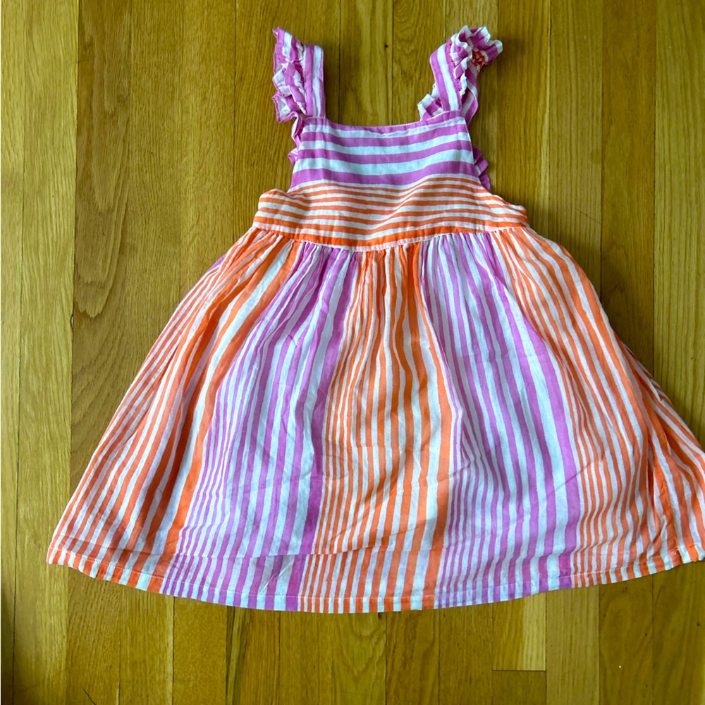 Oliphant Girls Striped dress - Perfect condition!